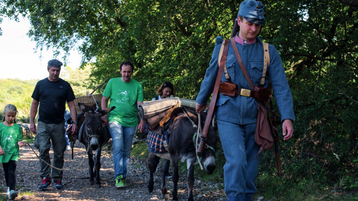 Fattoria Didattica Asino Berto Ceroglie Trieste monte hermada rievocazione storica